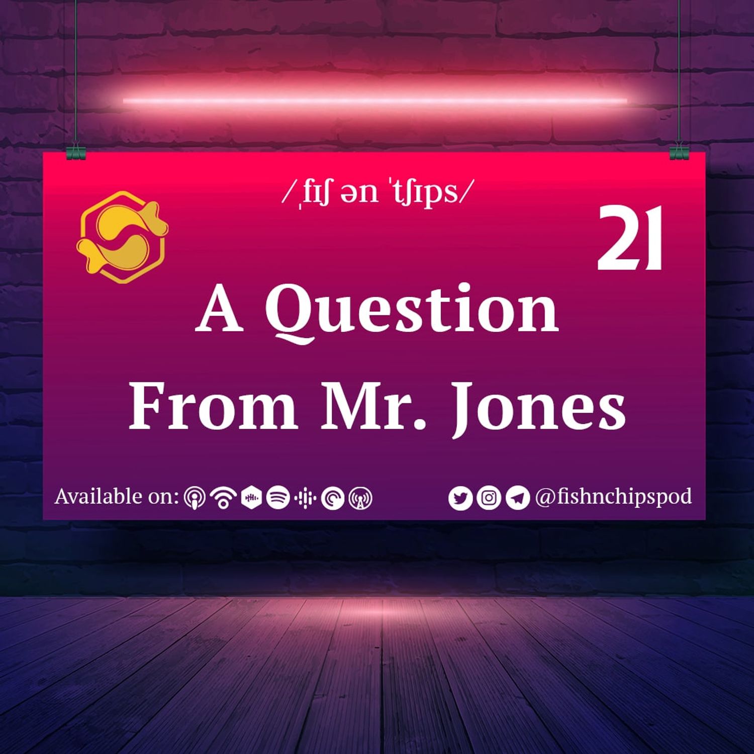 اپیزود بیست و یکم - A Question From Mr. Jones