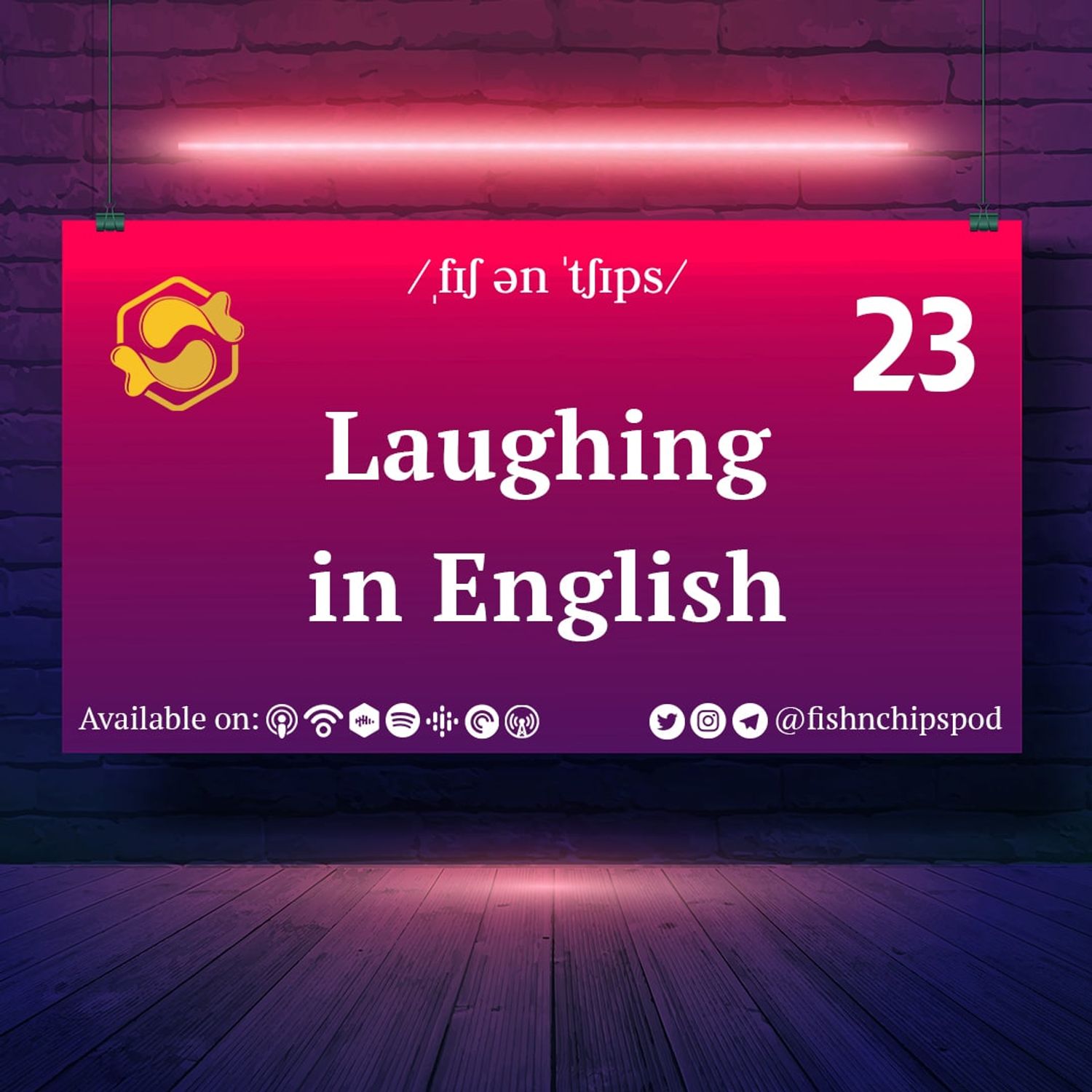 اپیزود بیست و سوم - Laughing in English